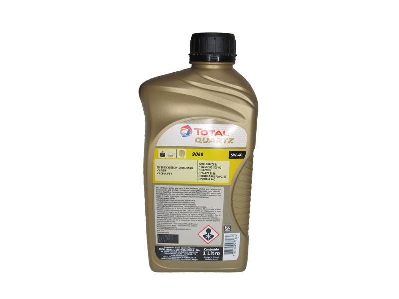 Oleo 5W40 Total Quartz 9000 Sn Sintetico Emb 1L - Image 3