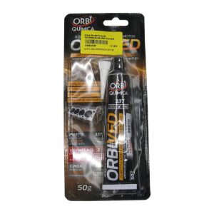 Cola Selante Alta Temperatura Preta 50 Gr