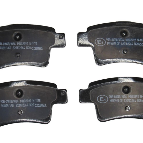 Pastilha De Freio Tras. 408/C4 Grand Picasso 2.0 16V Automatico (Sist Teves)