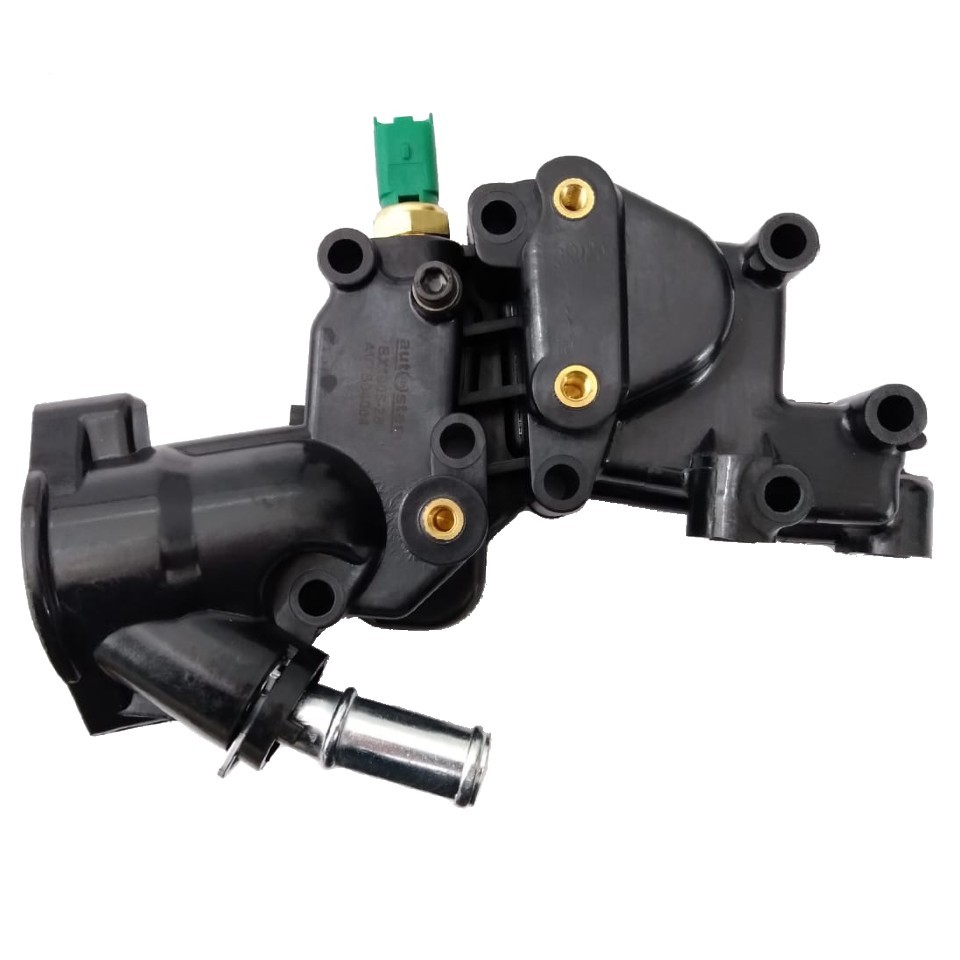 Carcaca Da Valv. Termostatica Mot 1.4 /206/207/C3 1.4 Tds/ C/ Carcaca Plastica + Sensor Temp Roscado