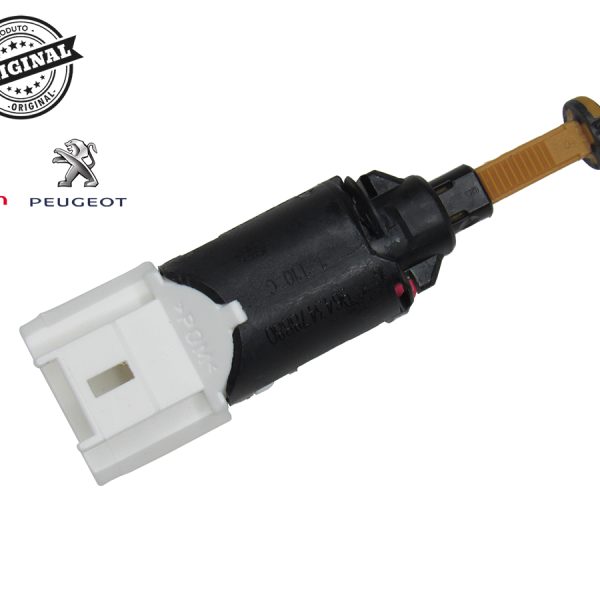 Interruptor De Freio Preto E Branco 206/207/307/308/3008/5008/607/408/Par/C3/C4/C5/Ber/Xsara/Xsara Picasso/Ds3 C/4 Pinos