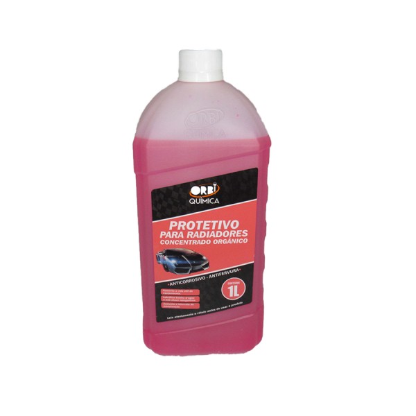 Aditivo P/ Radiador Organico Concentrado (Rosa) 1 Lt