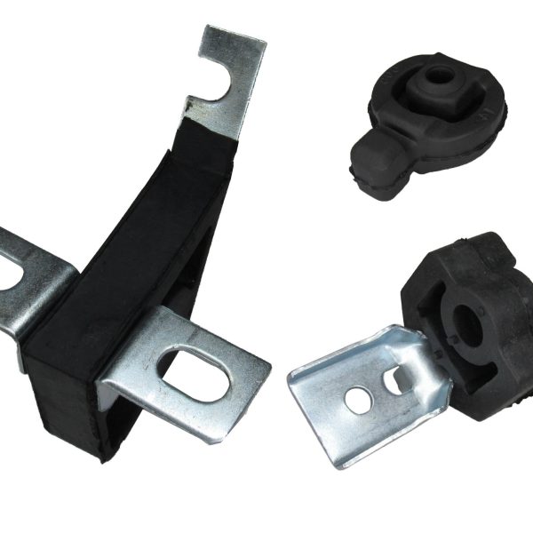 Kit 3 Coxim Escapamento Silencioso Clio Megane Scenic Symbol