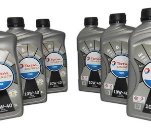 6L Oleo 10w40 Semi Sintetico Total Quartz Sn 7000