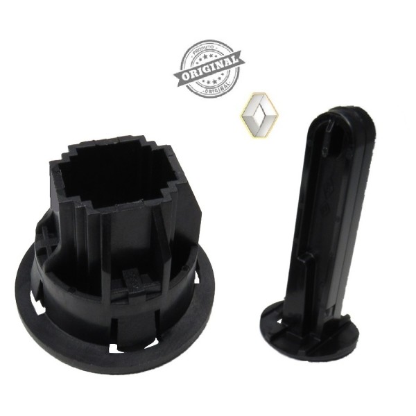 Bucha e Pino de Fixacao Superior do Radiador Renault Duster (Kit)