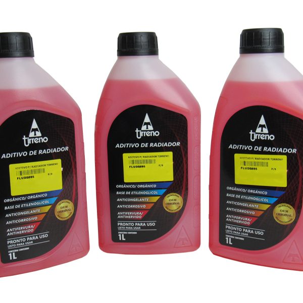 Aditivo Para Radiador Tirreno Orgânico Diluído 3L (Laranja)