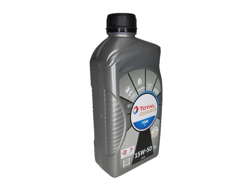 Oleo 15W50 Sl Total Quartz 7000 Semi-Sint Emb 1 Litro - Imagem 2