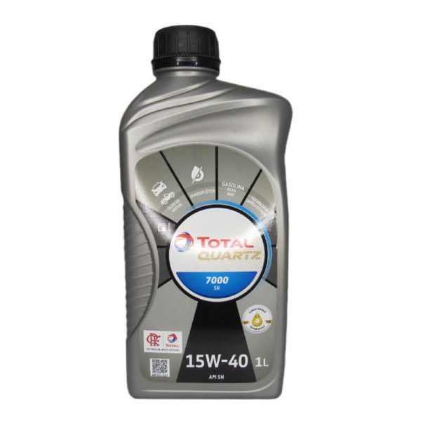 Oleo 15W40 Total Quartz Sn 7000 Semi Sint 1L