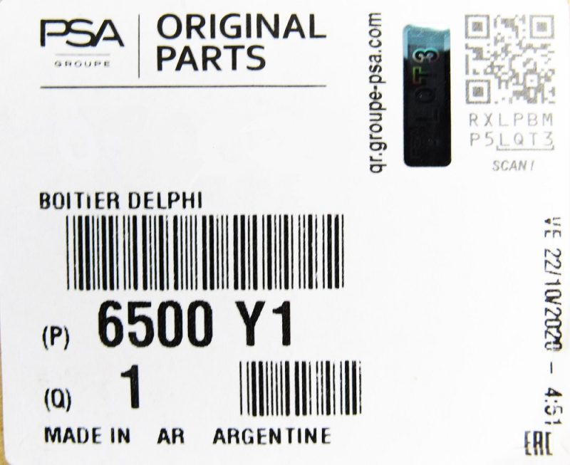 Caixa Modulo Fusivel Bsm 206 207 307 Part C3 Xsara Ber Mot 1.4/1.6 - Imagem 10