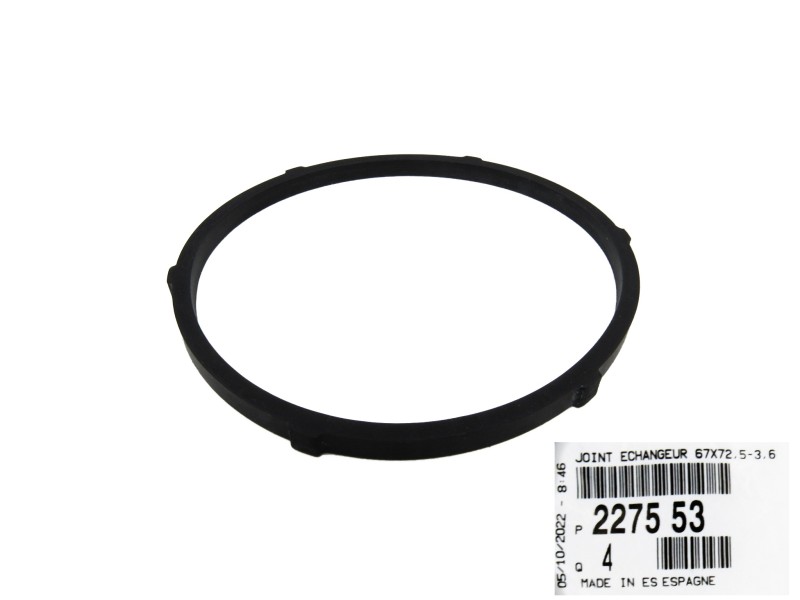 Anel de Vedacao (Maior) do Trocador De Calor Cambio AT6 308/408/3008/Rcz/C4 Lounge/Ds4/Ds5 - Imagem 3