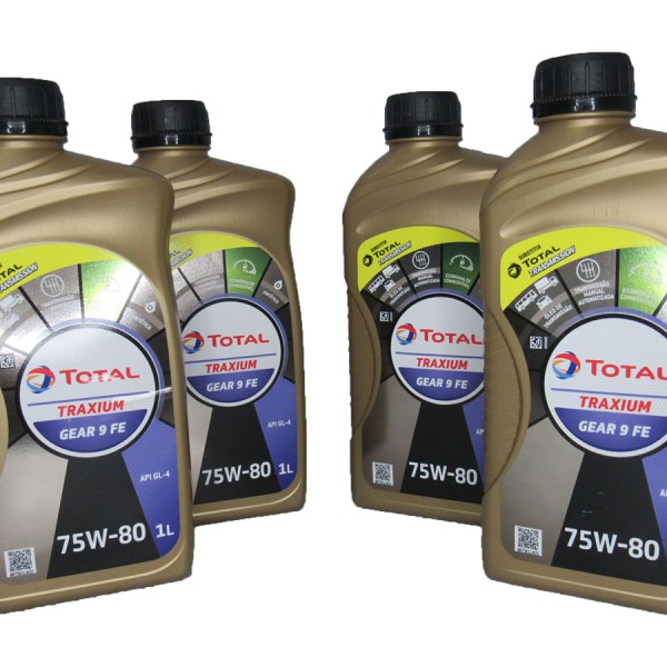 4L OLEO DE CAMBIO MANUAL 75W80 TOTAL TRAX GEAR 9 FE API GL4 VEICULOS LEVES
