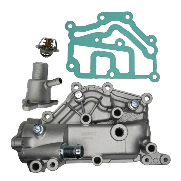 Carcaça termostática + Válvula completa Motor Renault 1.6 16v (K4M)