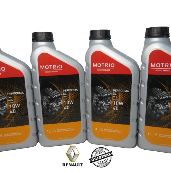 4L Óleo 10W40 Sl Motrio Semi Sintético Renault Scenic Sandero