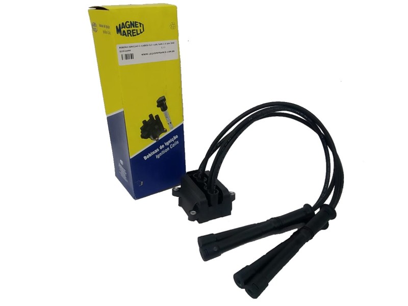 Bobina Ignicao C/Cabos Cl2/Log/San 1.0 16V D4D Hi Flex/Power M.Marell