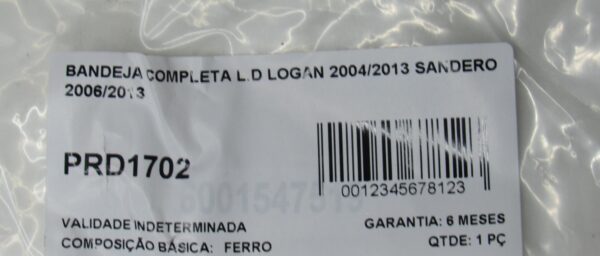 Bandeja Direita Completa Logan Sandero Até 2014 - Imagem 8