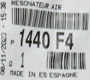 Caixa do Filtro de Ar (Ressonador) C3 208 Aircross - Imagem 9