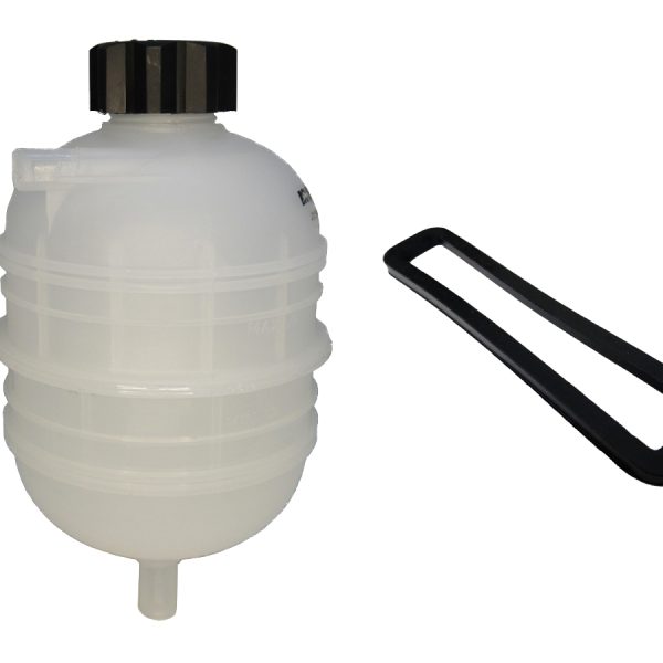 Vaso De Expansão Do Radiador 206/207/ Hog Com Tampa e Cinta De Fixação