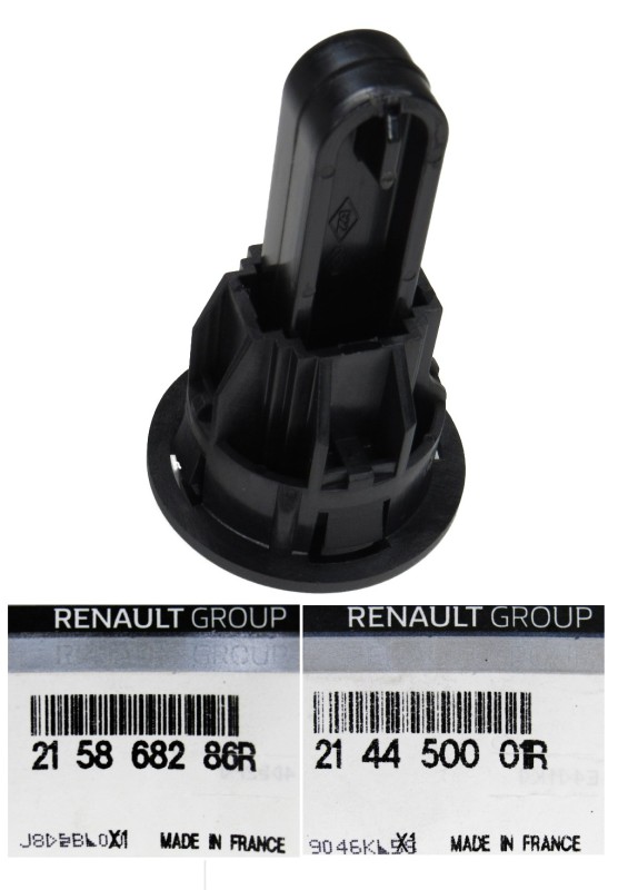 Bucha e Pino de Fixacao Superior do Radiador Renault Duster (Kit) - Imagem 6