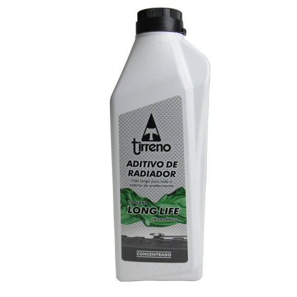 Aditivo P/ Radiador Tirreno Inorganico Concentrado Emb 1L (Verde)