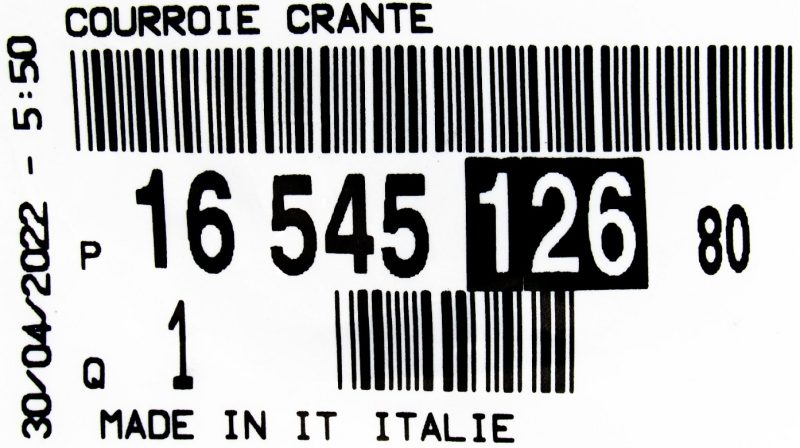 Correia Dent Mot 1.2 12V 208/C3 - Imagem 8