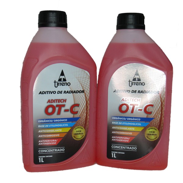 Aditivo Radiador Tirreno Orgânico Concentrado 2l (laranja)