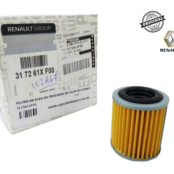 Filtro De Oleo Do Trocador De Calor Do Cambio Cvt Fluence 2.0 16V M4R