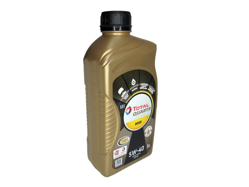 Oleo 5W40 Total Quartz 9000 Sn Sintetico Emb 1L