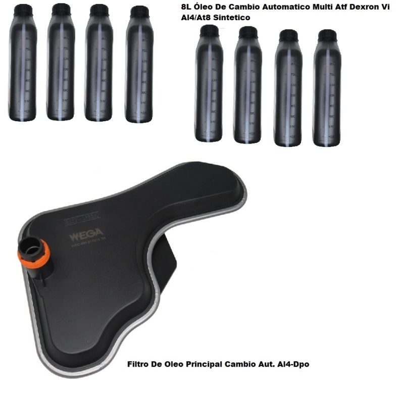 Kit 8 Litros de óleo + Filtro Cambio AL4  Peugeot Picasso 207 307 C4 Renault scenic logan sandero Duster - Image 3