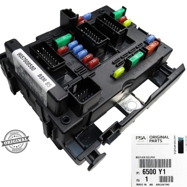 Caixa Modulo Fusivel Bsm 206 207 307 Part C3 Xsara Ber Mot 1.4/1.6
