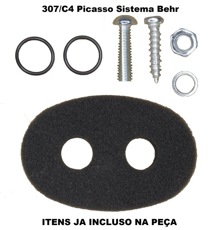 Tubo Plastico De Saida Do Rad. De Ar Quente 307/C4 Picasso Sistema Behr - Imagem 6