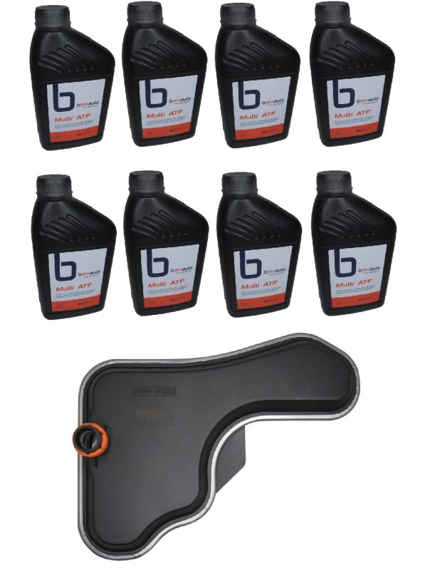 Kit 8 Litros de óleo + Filtro Cambio AL4  Peugeot Picasso 207 307 C4 Renault scenic logan sandero Duster
