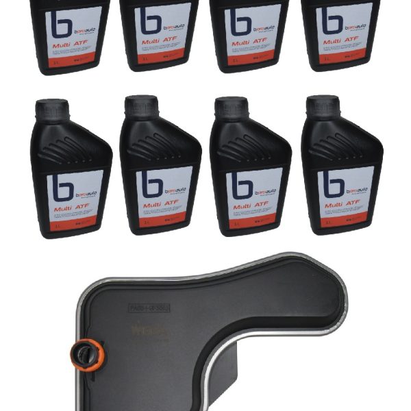 Kit 8 Litros de óleo + Filtro Cambio AL4  Peugeot Picasso 207 307 C4 Renault scenic logan sandero Duster
