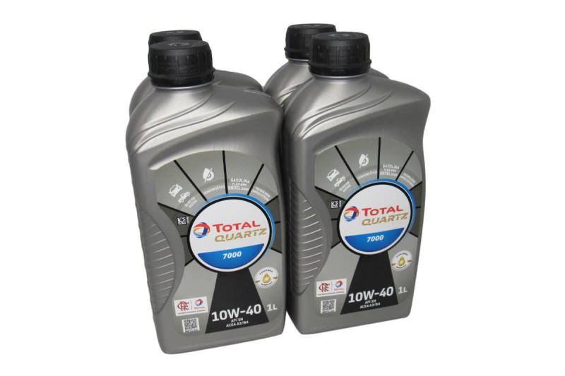 4L Oleo 10w40 Semi Sintetico Total Quartz Sn 7000 - Imagem 3