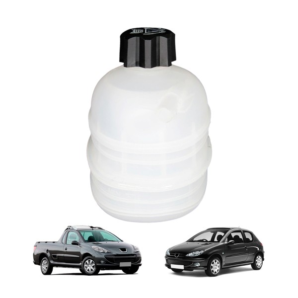Reservatorio De Agua do Radiador Com Tampa Peugeot 206 207 Hoggar
