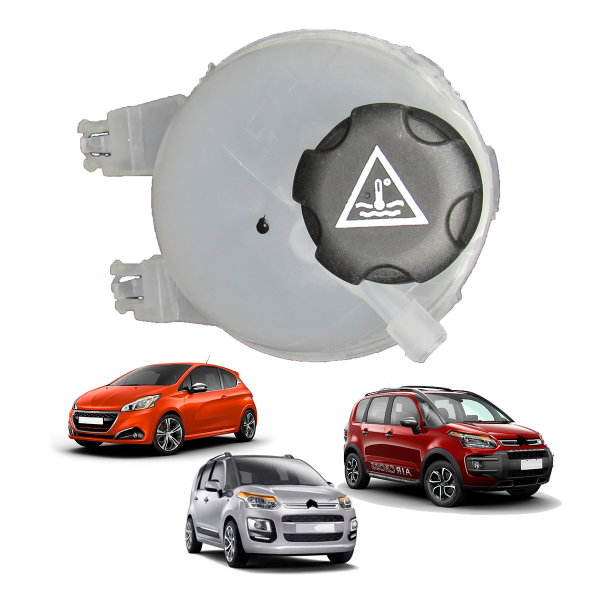 Reservatorio de Agua do Radiador com Tampa Peugeot  208 Citroen C3 Aircross  Picasso