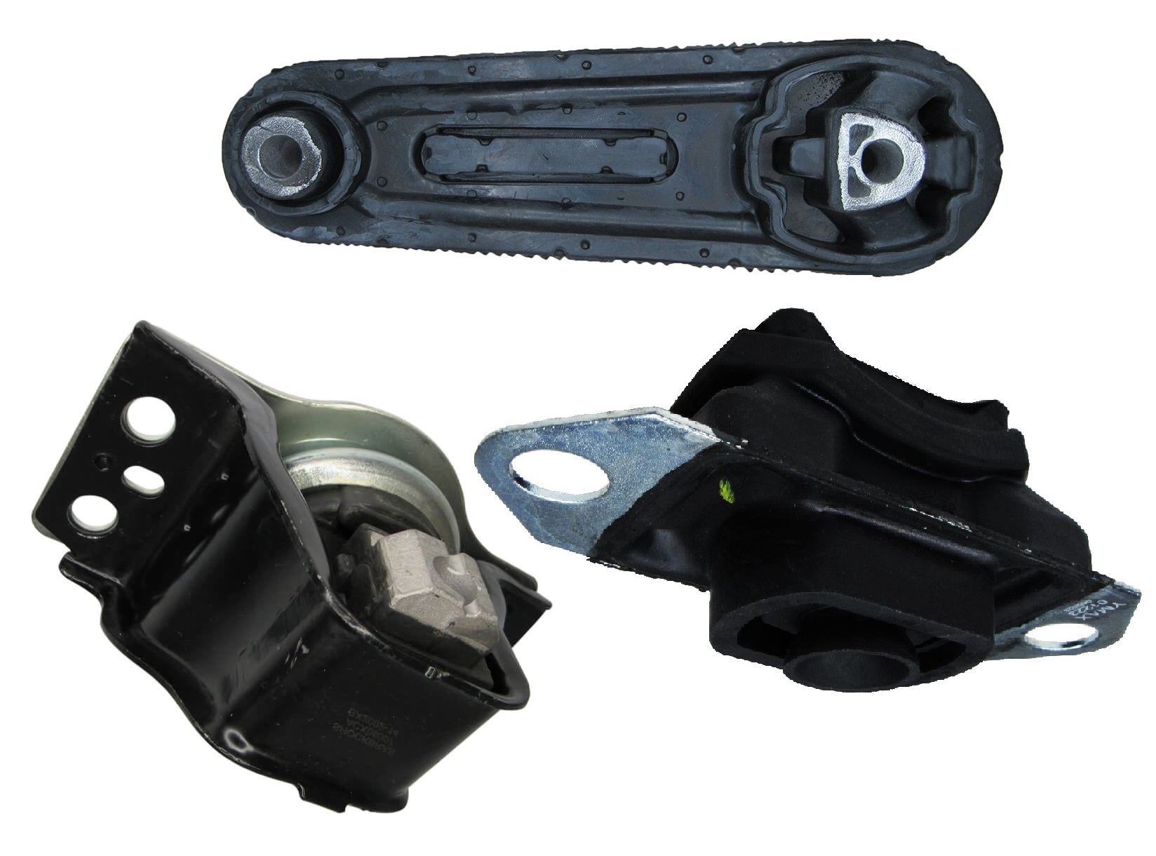 Kit 03 calço Coxim Motor Câmbio Renault Logan / Sandero 1.6 16v - Imagem 3