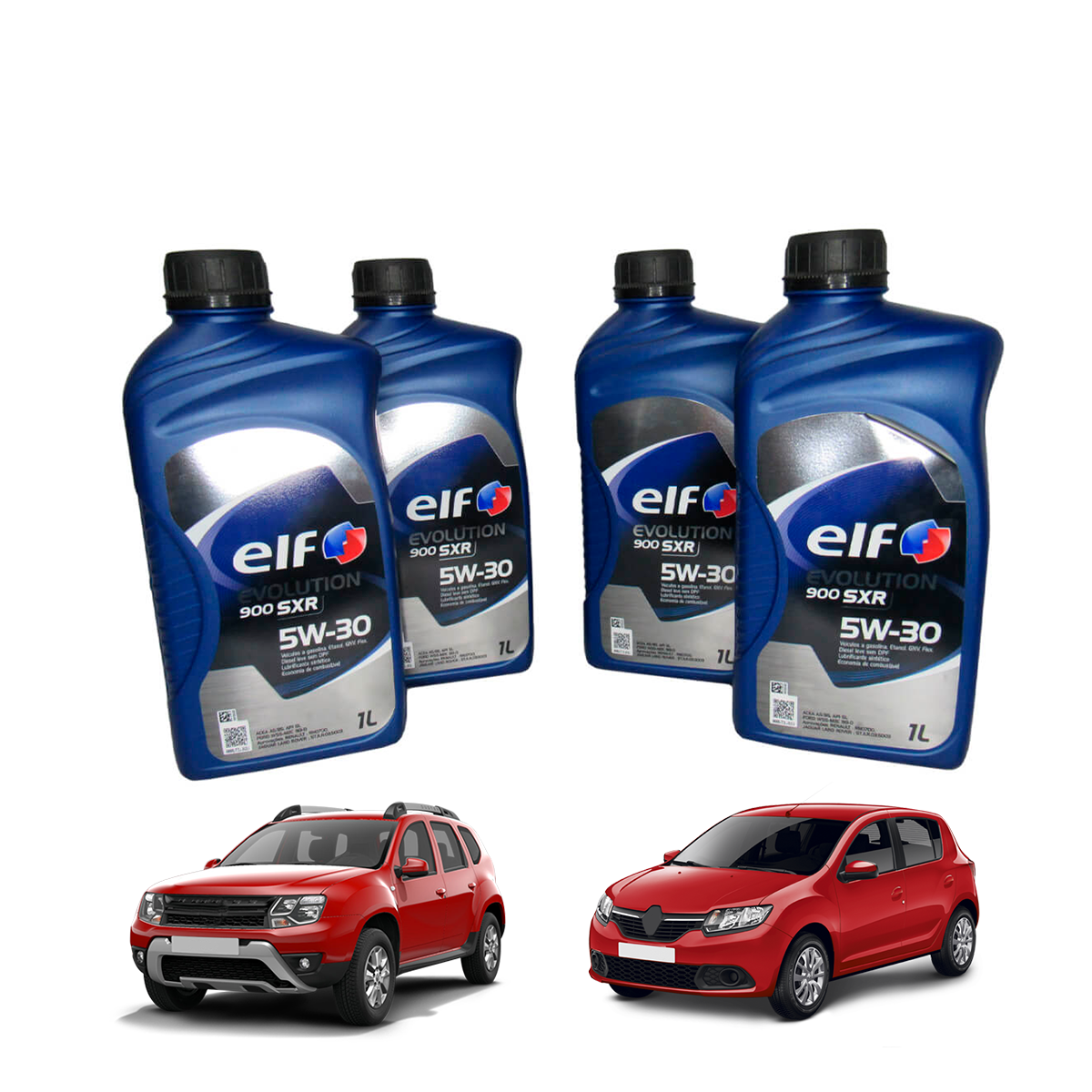 4L Oleo 5W30 Sintético Elf Evolution Sxr