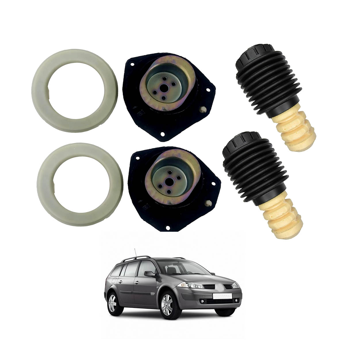 Par Kit Batente Do Amort. Diant Megane II