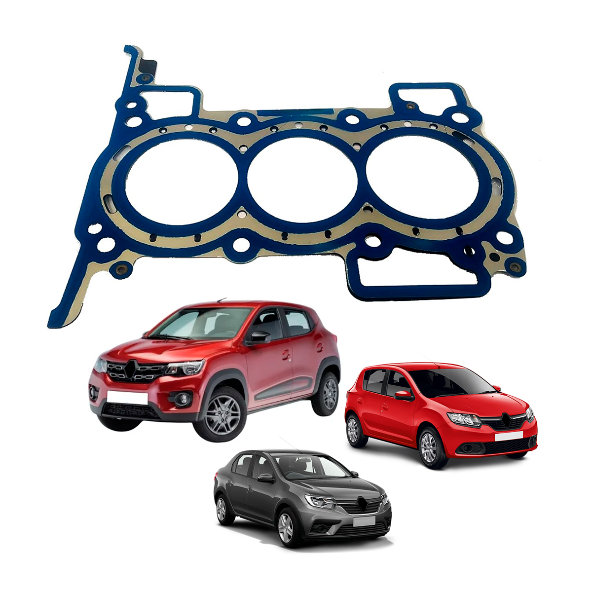 Junta Do Cabecote Mot 1.0 12V (B4D) Log Ii/San Ii/Kwid (Aco)