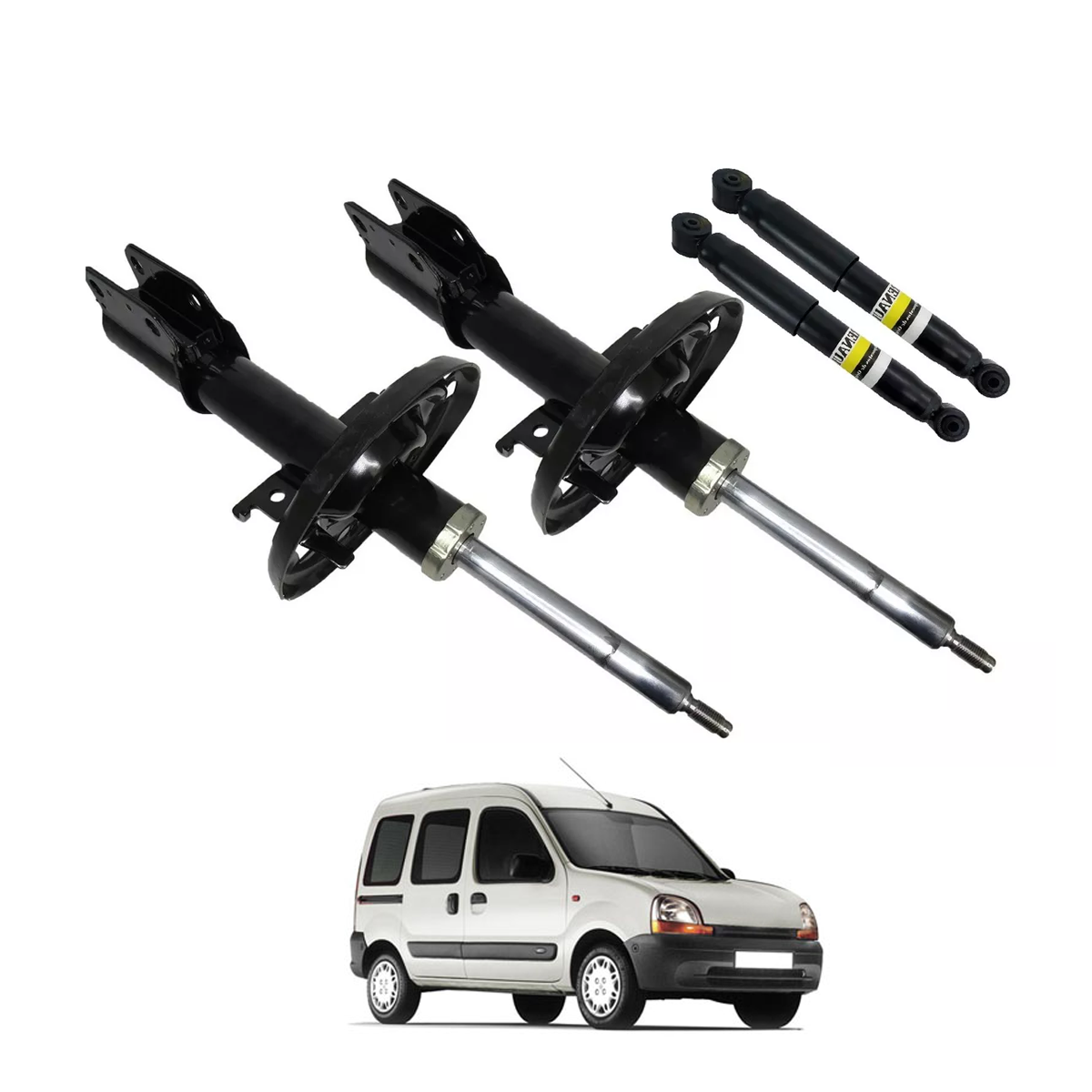 Jg Amortecedor Dian e Tras Kangoo