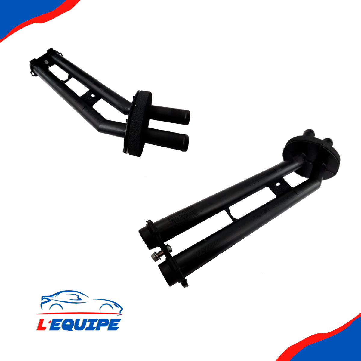 Tubo Plástico De Saida Do Radiador De Ar Quente Peugeot 206 207 Hoggar - Imagem 2