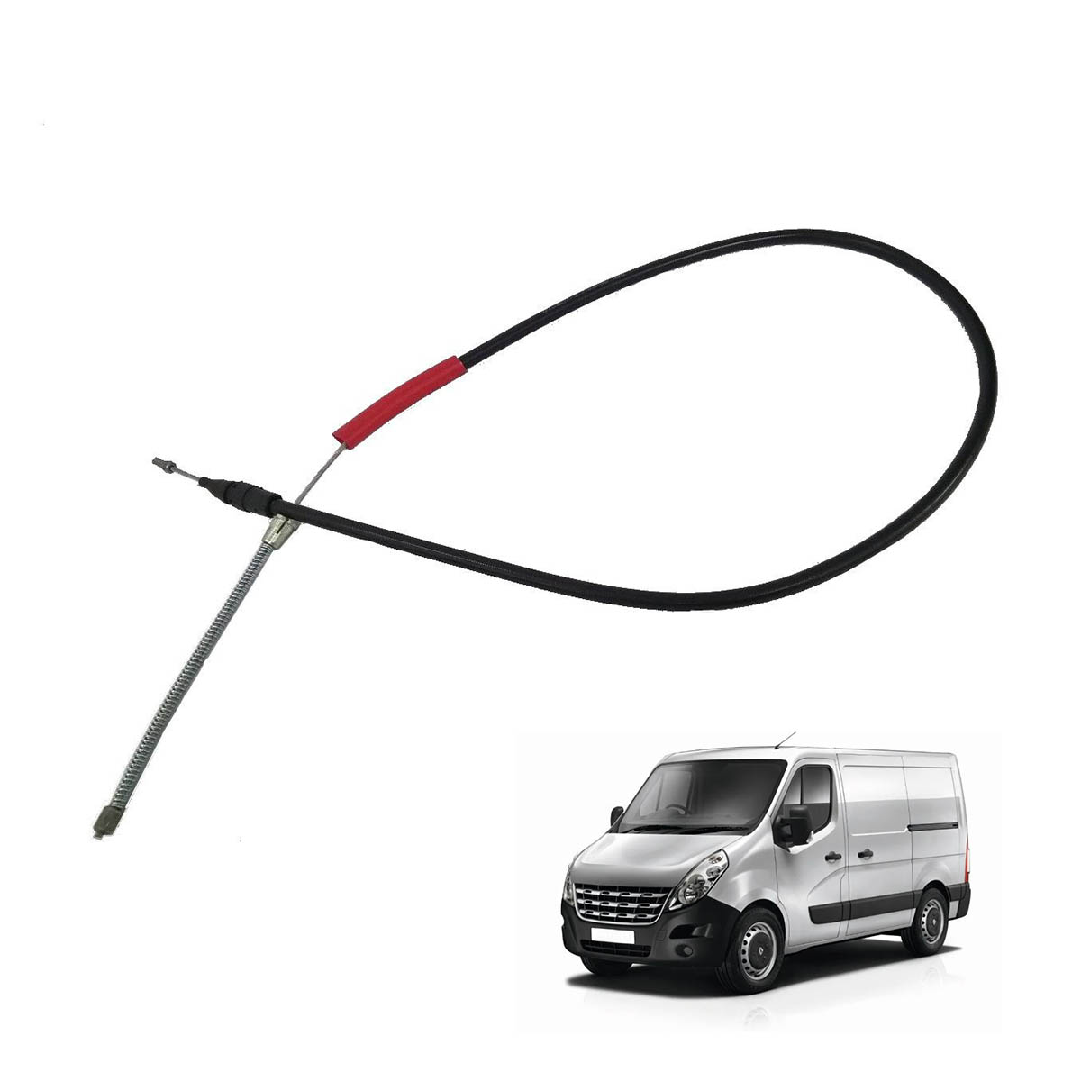 Cabo De Freio De Mao Dir/Esq Master 1450Mm (L1H1-L2H2)2 Janelas Latera