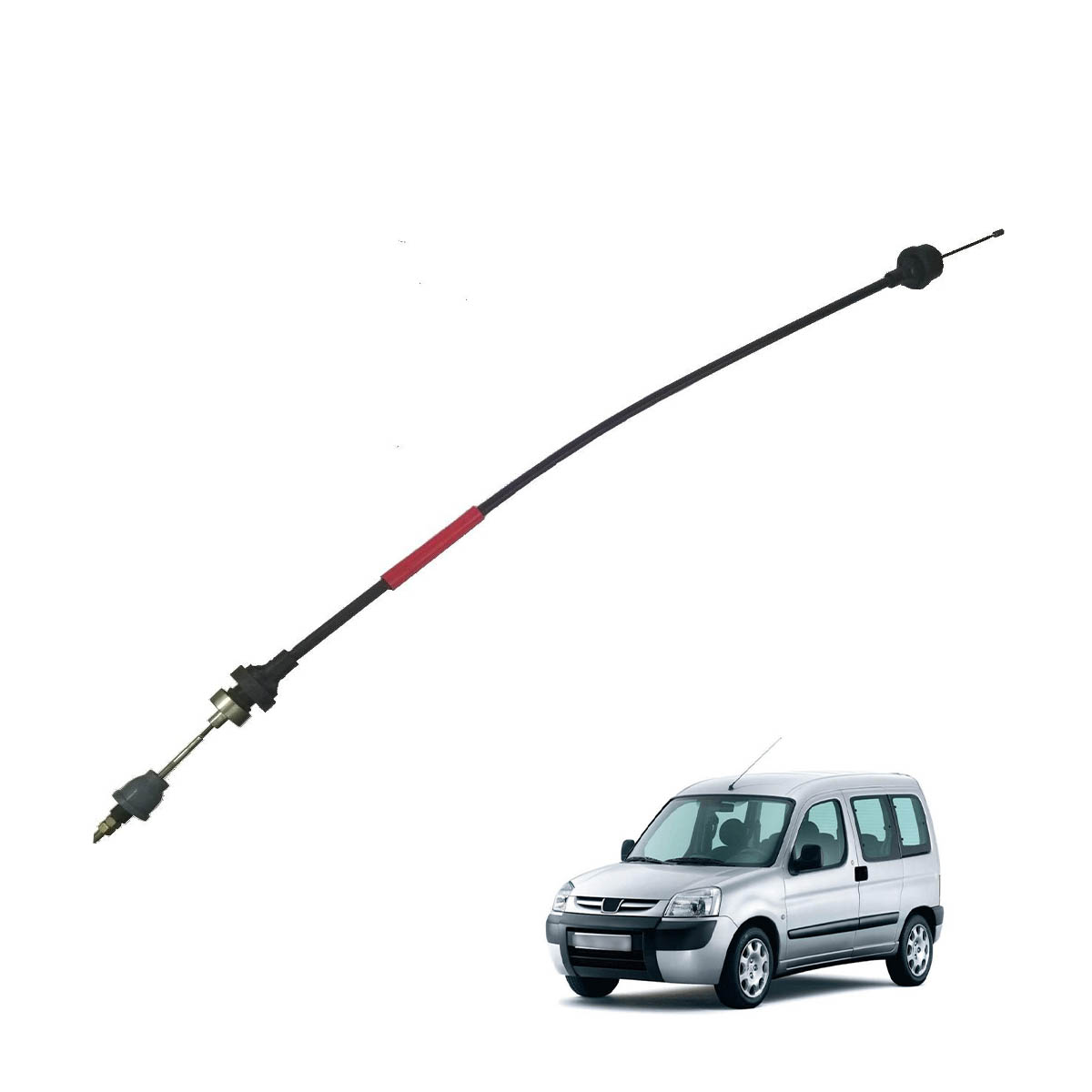 Cabo De Embreagem Partner 1.6 16V 98... / Partner Be4R ...10 - Reg. Manual (975MM)