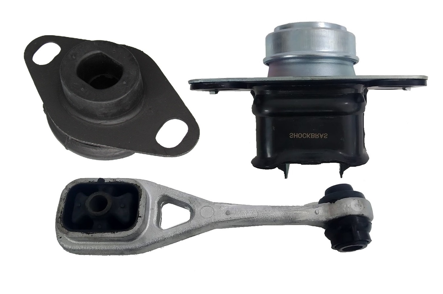 Kit 03 calço Coxim Motor Câmbio Renault Clio / Kangoo / Symbol 1.6 16v