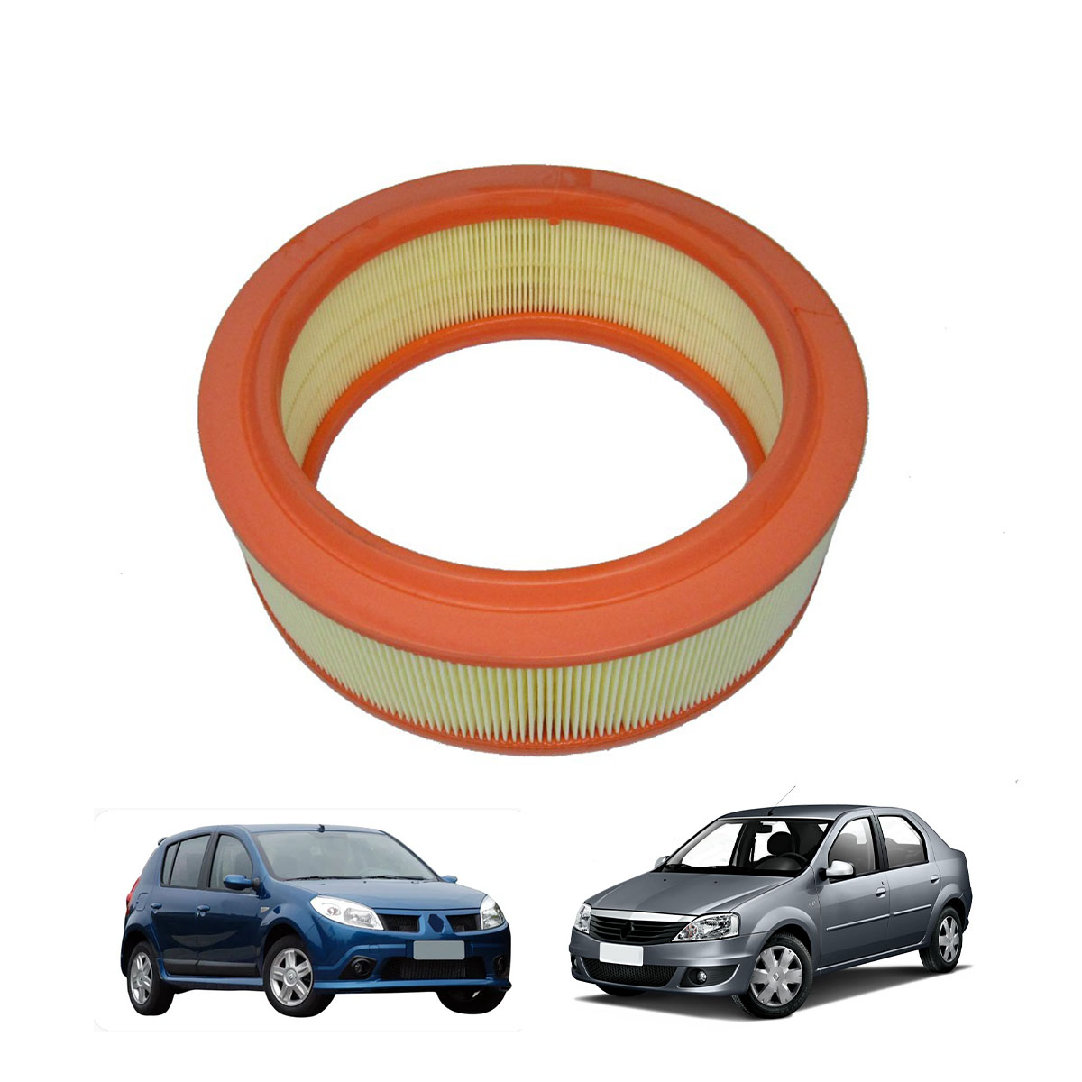 Filtro De Ar Mot 1.6 8V K7M Sand/Sym/Log/Kan/Cl2