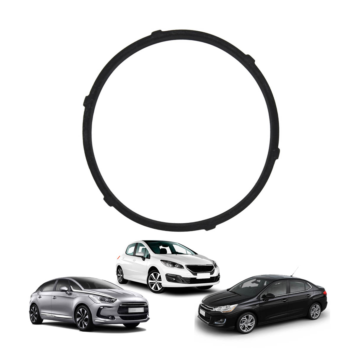 Anel de Vedacao (Maior) do Trocador De Calor Cambio AT6 308/408/3008/Rcz/C4 Lounge/Ds4/Ds5