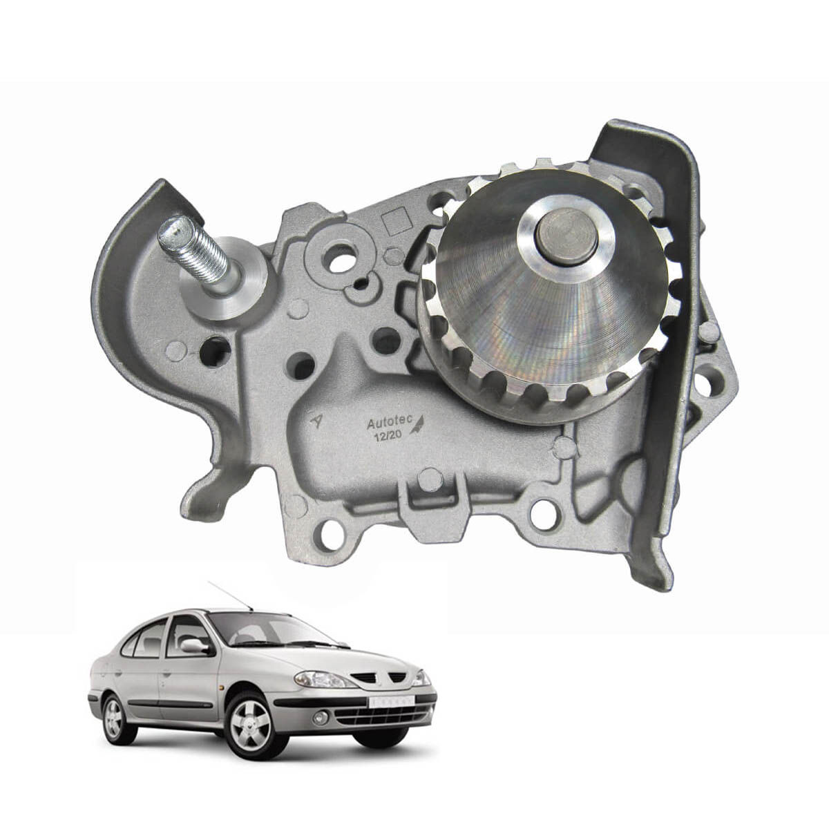 Bomba De Agua Mot 1.6 8V K7M Meg/Cl2/Kan/Log/Sand