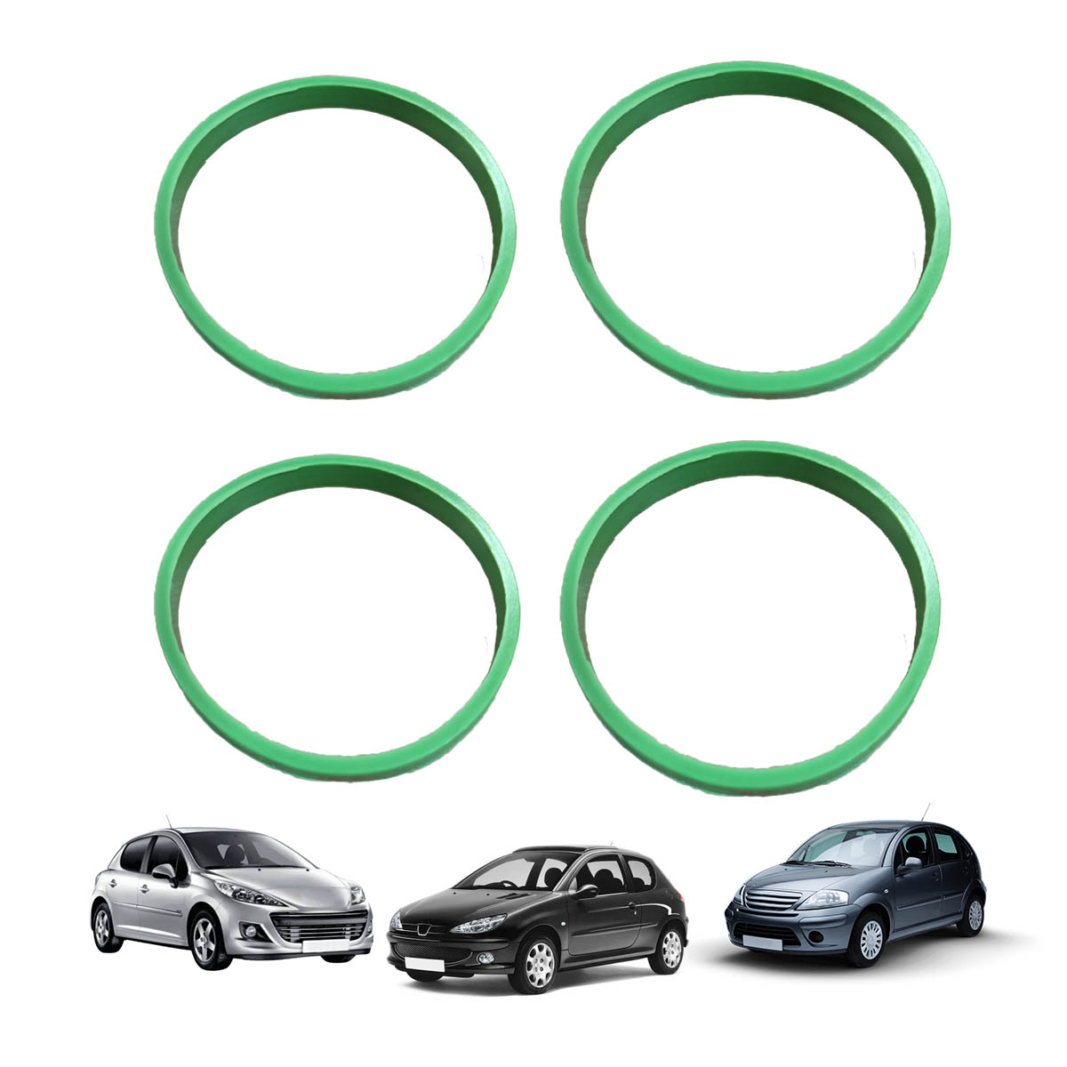 Anel De Vedacao Do Coletor Adm 1.6 16V (TU5JP4/EC5) 206/207/208/307/308/Xsara/C3 (X4)