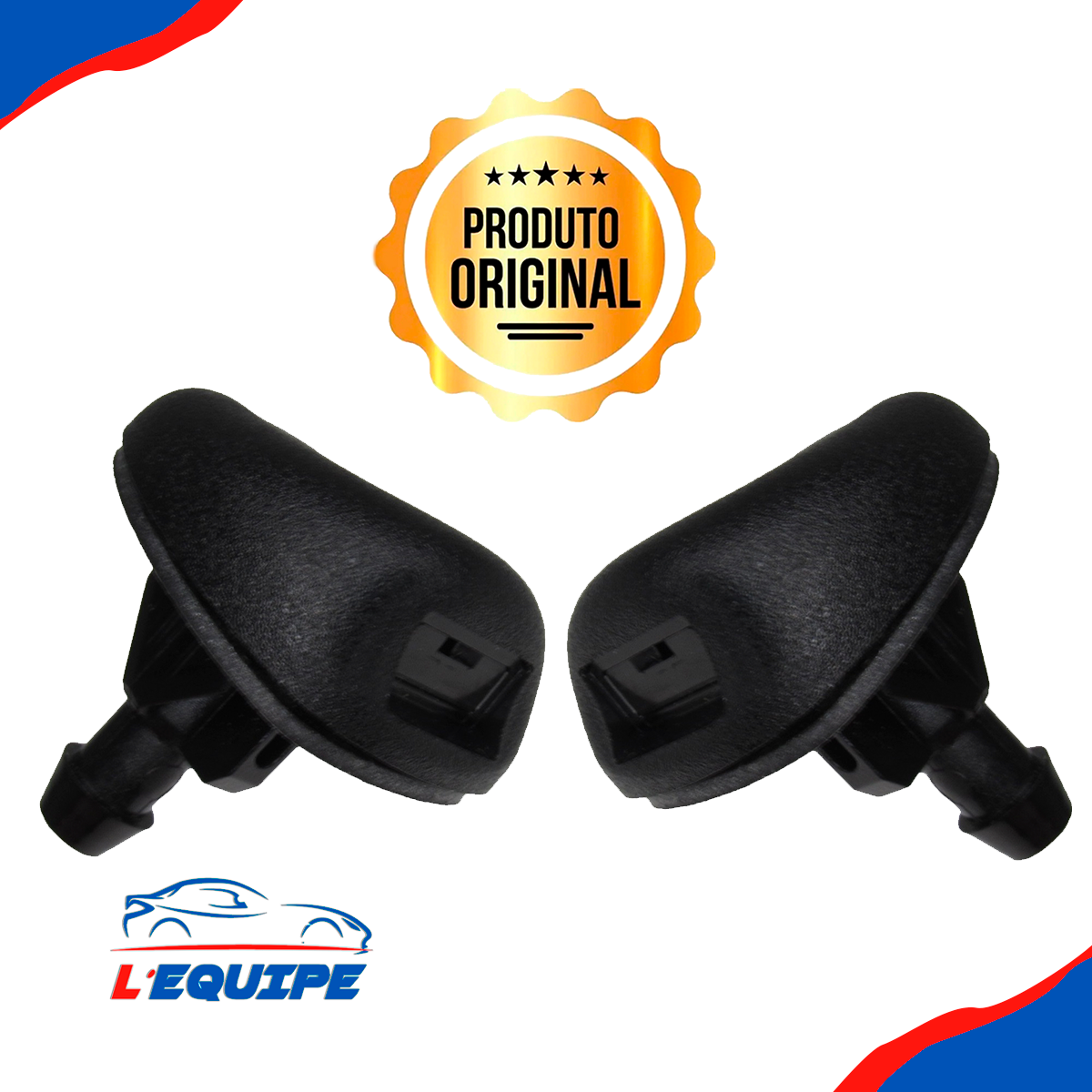 Par de Esguicho (Brucutu) Do Capo Peugeot 207 3008 Citroen C3 - Imagem 3