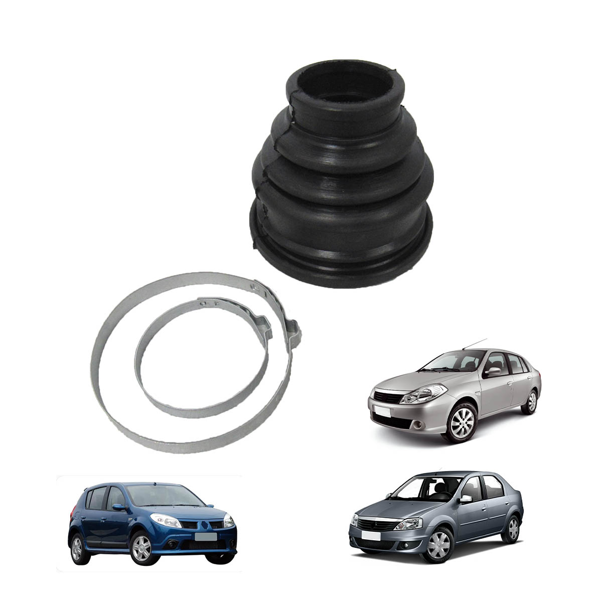 Coifa Do Cambio L/Esq. S/Rol. Logan/Sand/Symbol